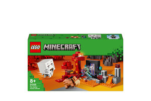 LEGO LEGO Minecraft Hinderlaag bij het Nether-portaal - 21255