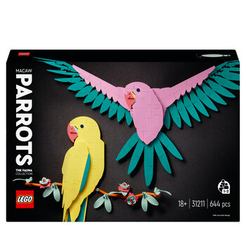 LEGO LEGO Art De Faunacollectie - Kleurrijke papegaaien - 31211