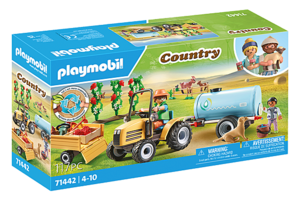 Playmobil PM Country - Tractor met aanhanger en watertank 71442