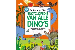 Lannoo De belangrijke encyclopedie van alle dino's