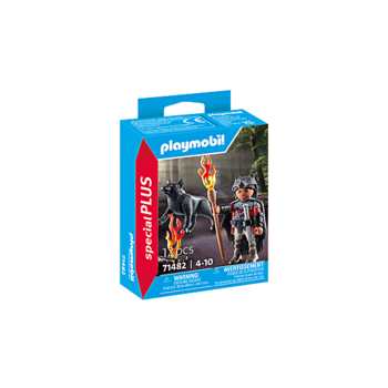 Playmobil PM Special PLUS - Krijger met wolf 71482