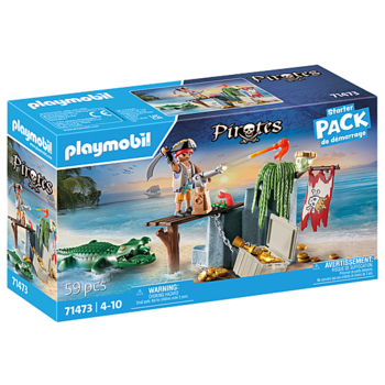 Playmobil PM Pirates - Piraat met alligator 71473