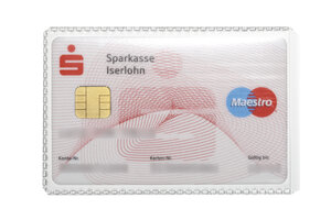 Beschermhoes voor creditcards (54x86mm) - transparant