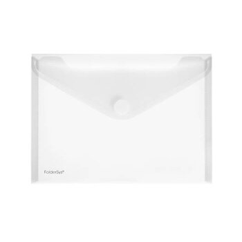 FolderSys PP/A5 Velcro Envelop - transparant