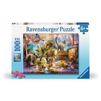 Ravensburger Puzzel (XXL) 100stuks - Dino's in de kinderkamer