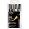 Posca Posca Paint Marker op waterbasis (2,5mm) - 4stuks (metallic kleuren)