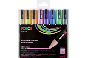 Posca Posca Paint Marker op waterbasis (2,5mm) - 8stuks (pastel kleuren)
