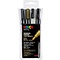 Posca Posca Paint Marker op waterbasis (1,5mm) - 4stuks (metallic kleuren)