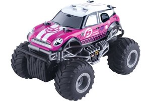 Wonky Cars Wonky Cars R/C Monster Truck - roze