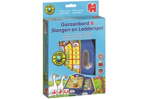 Jumbo Reisspel Ganzenbord & Slangen en ladderspel