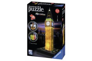 Ravensburger 3D Puzzel Big Ben Night Edition