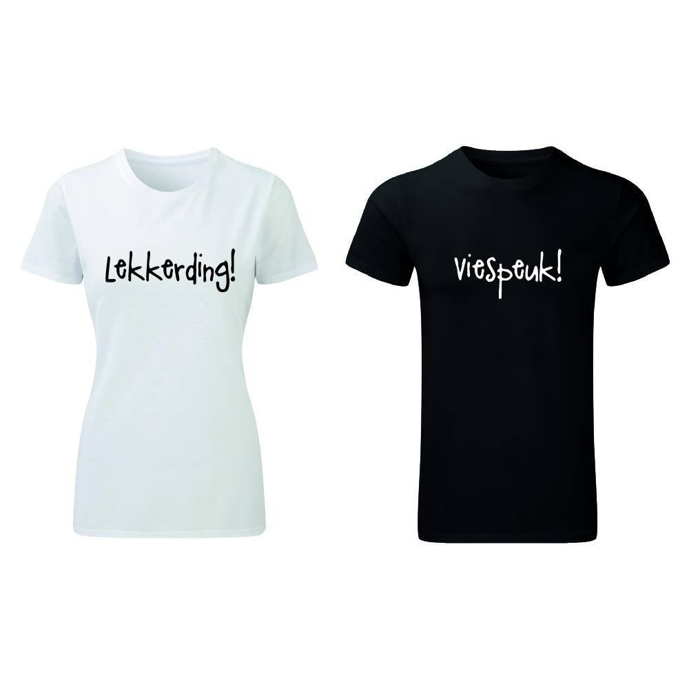 Lekkerding En Viespeuk T Shirts Whattheshirt.nl Couple Kleding | Snelle levering in NL & BE | Whattheshirt