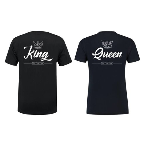 KING & QUEEN THE ONLY ONE SHIRTS KING & QUEEN THE ONLY ONE SHIRTS