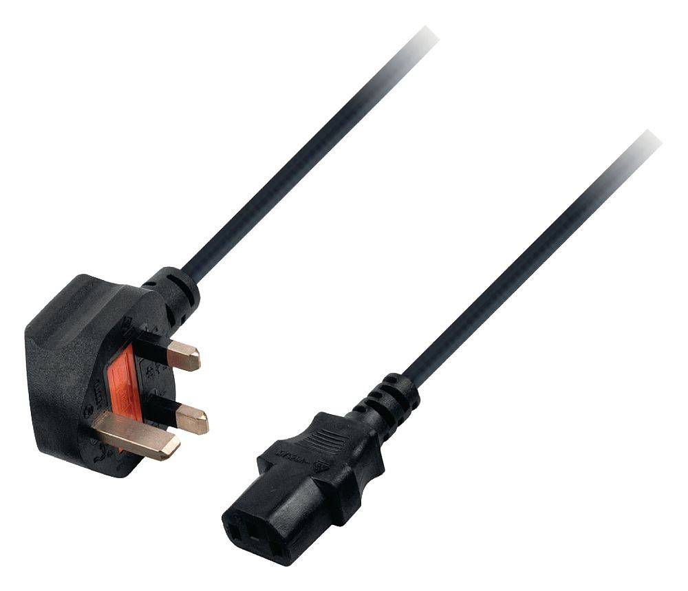 Power Cord 2 meter UK-Male to IEC320-C13