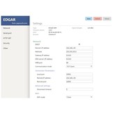 EDGAR POE Ethernet serial device server