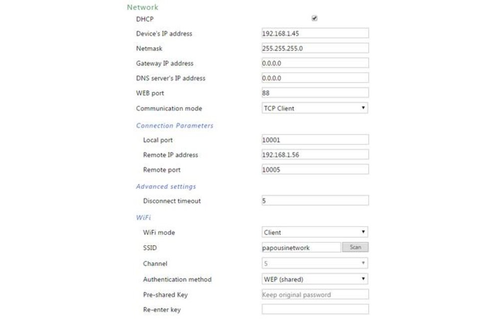 EDGAR POE Ethernet seriële apparaatserver