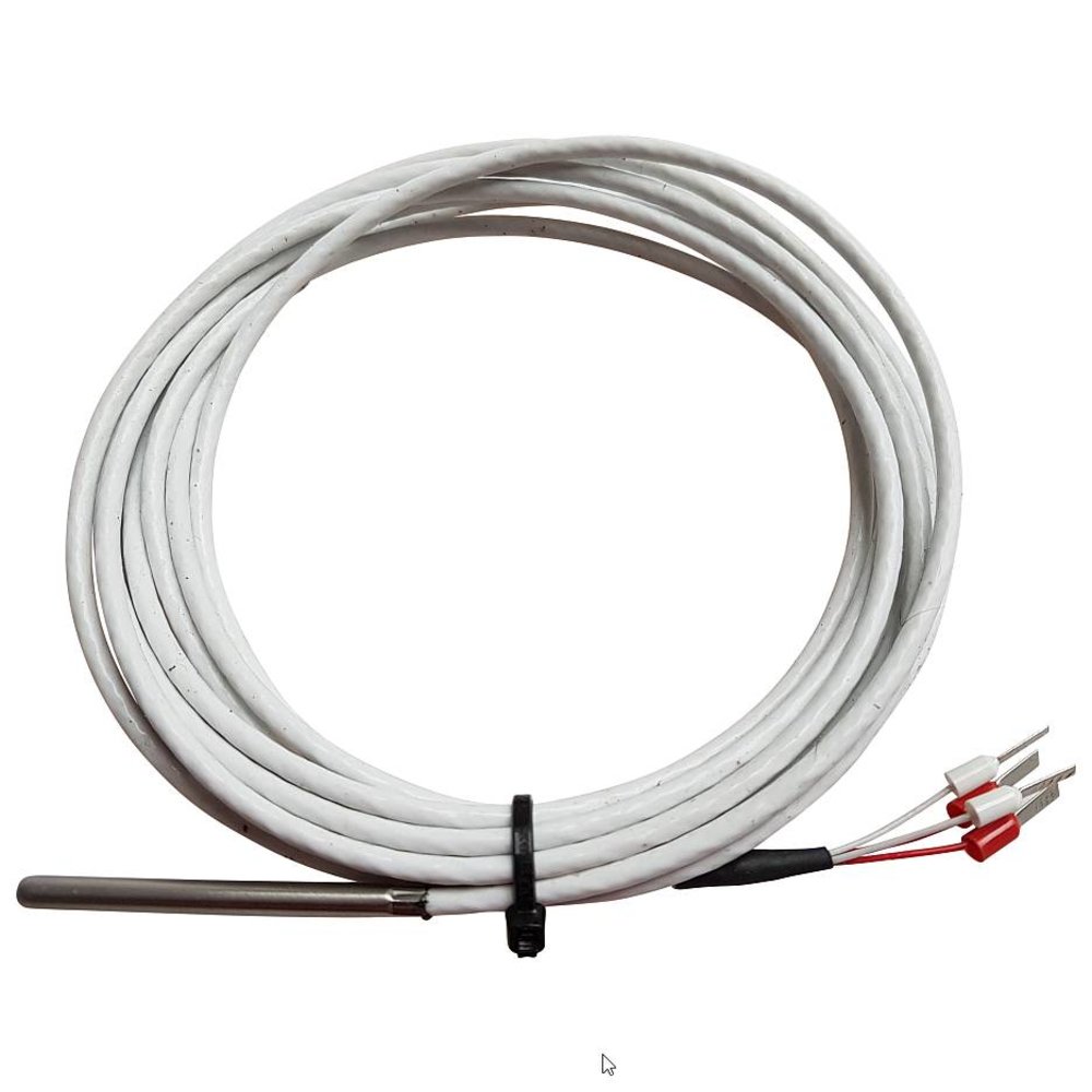 PT100, 4 wires, class A, 4 x 50 mm SS316, and 3 meters teflon cable ...