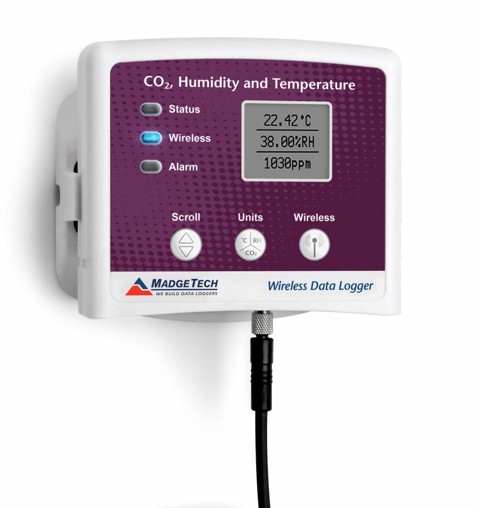 RFCO2RHTemp2000A Wireless CO2, Humidity and Temperature Data Logger