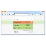 TH2E - Ethernet temperatuur- en vochtigheidssensor