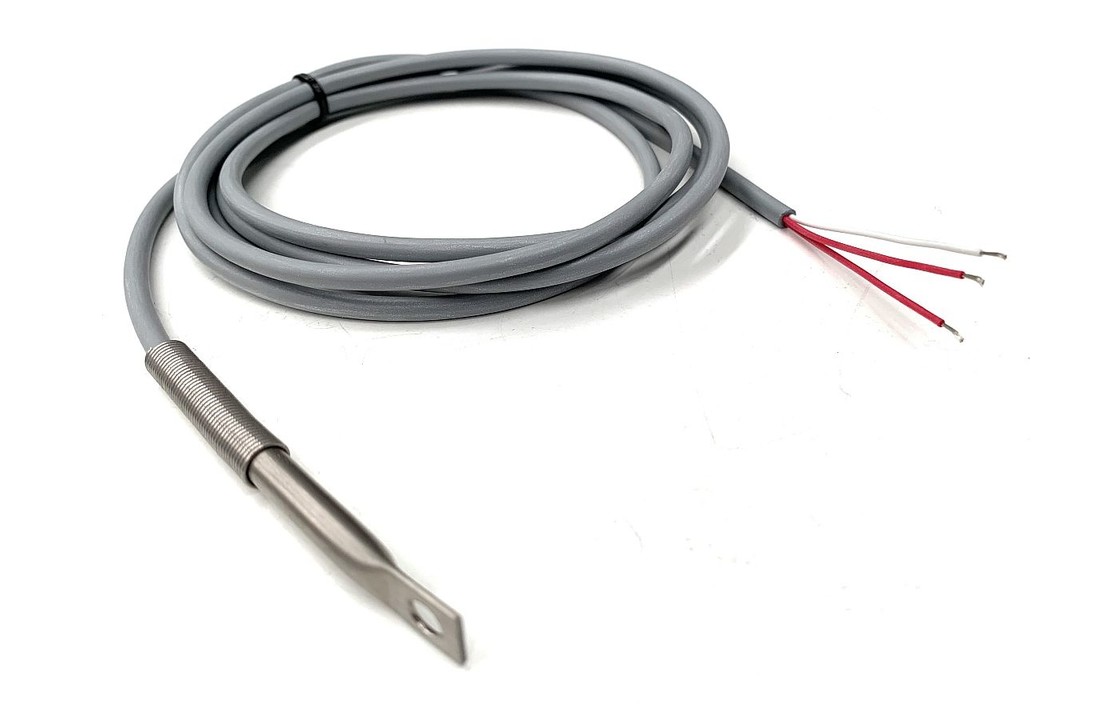 Pt100/3wire, Class B, Surface, +180C
