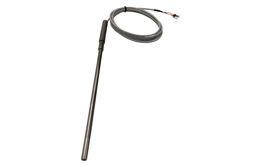 Pt100, Class B, Rugged, +600°C, Length 150 or 300 mm