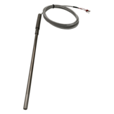 Pt100, Class B, Rugged, +600°C, Length 150 or 300 mm
