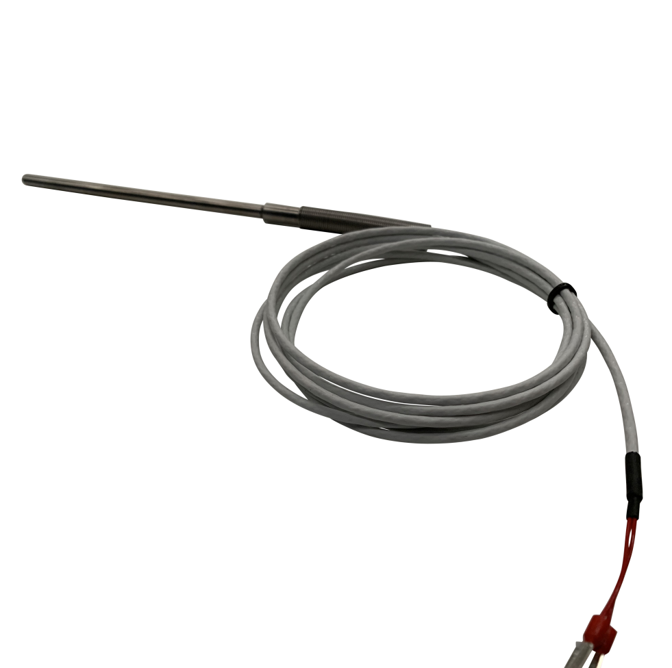 Pt100, Class B, Rugged, +600°C, Length 150 or 300 mm