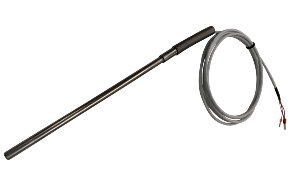 Pt100, Class B, Rugged, +600°C, Length 150 or 300 mm
