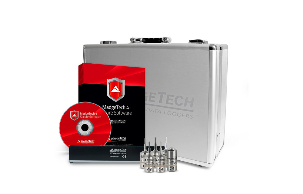 AVS140-6 Autoclave Validation Data Logging System