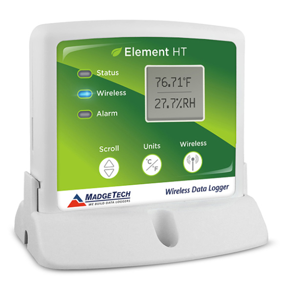 Element HT Draadloze datalogger voor vochtigheid en temperatuur