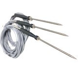 Pt100 Robuuste penetratiesensor 6 x 145 mm, + 180 ° C