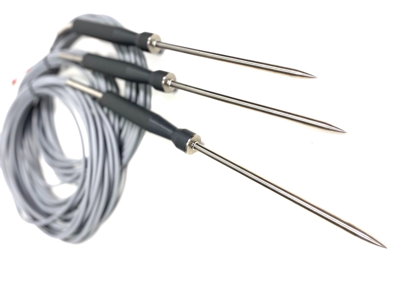 Pt100 Robuuste penetratiesensor 6 x 145 mm, + 180 ° C