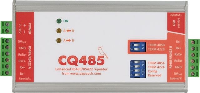 CQ485 - RS485 / 422 repeater and isolator
