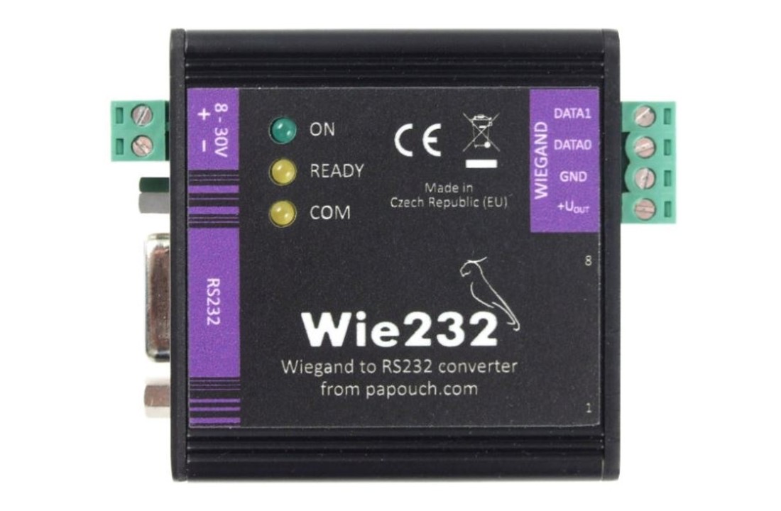 Wie232 - Wiegand-converter naar RS232