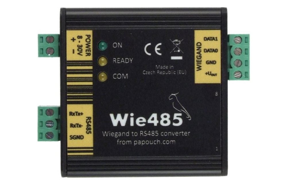 Wie485 - Wiegand-converter naar RS485