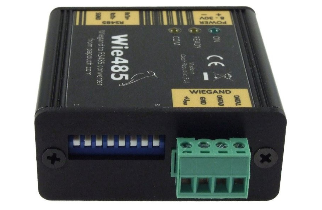 Wie485 - Wiegand converter to RS485 - PIMZOS.COM
