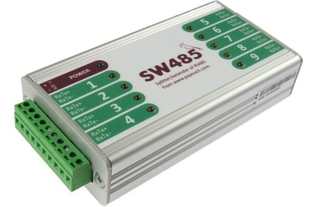 SW485 - Splitter / Extender of RS485