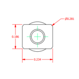 MCP02500 Thread Adapter