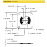FFP350 Flat Plate Force Sensor