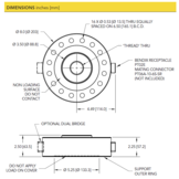 LCF550 High Capacity Pancake Load Cell