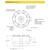 LCF455 Universal Pancake Load Cell with Tension Base