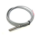 PT1000/2-wire Low Cost Temperatuur Sensor, 1,5m Silicone Cable