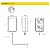 APA100 Power Supply Kit for IAA200/IAA300 Instruments