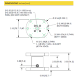 TFF425 Flange-to-Flange Reaction Torque Sensor