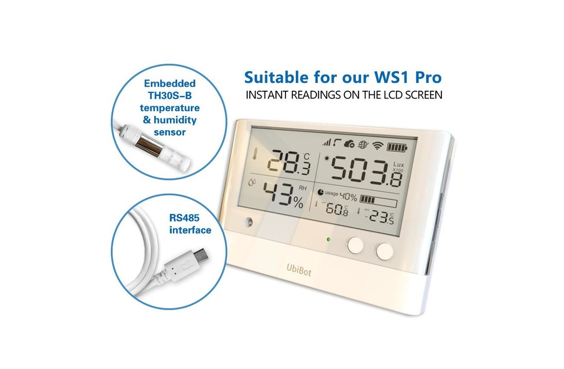 Temperature & Humidity Probe - Micro USB for WS1 Pro