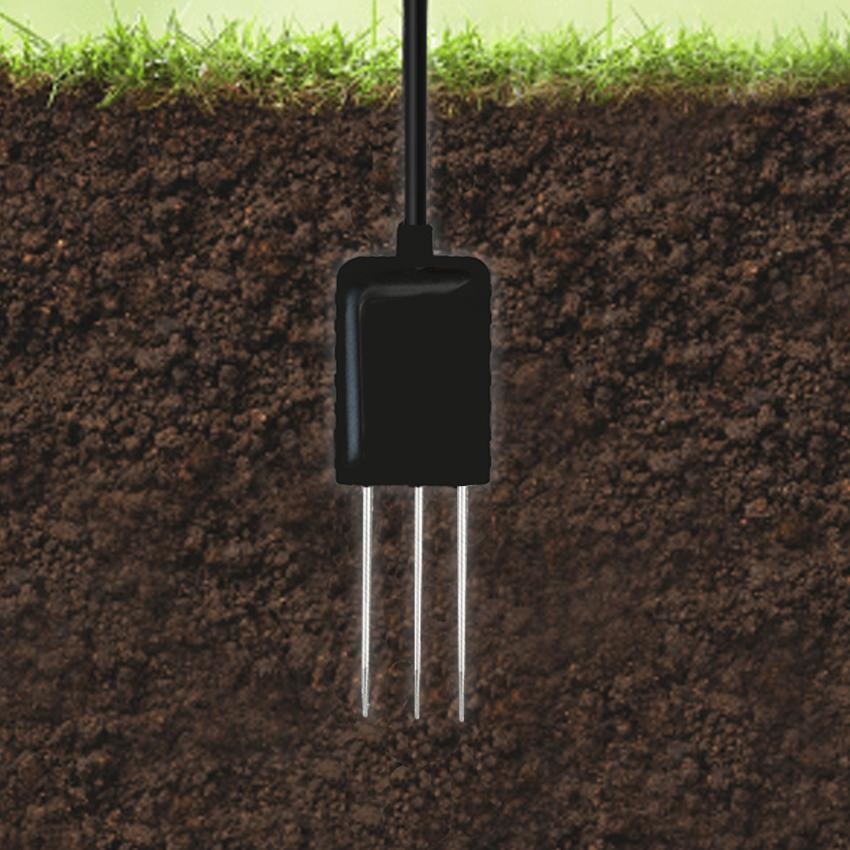 Soil Temperature and Moisture probe 3 m - USB for WS1 Pro