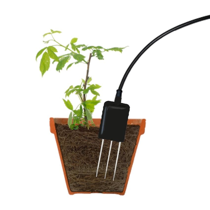 Soil Temperature and Moisture probe 3 m - USB for WS1 Pro