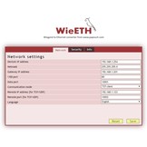 WieETH: Bidirectionele converter Ethernet - Wiegand