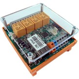 DIN rail holder for Quido 2/32