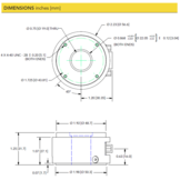 TFF500 Flange-to-Flange Reaction Torque Sensor